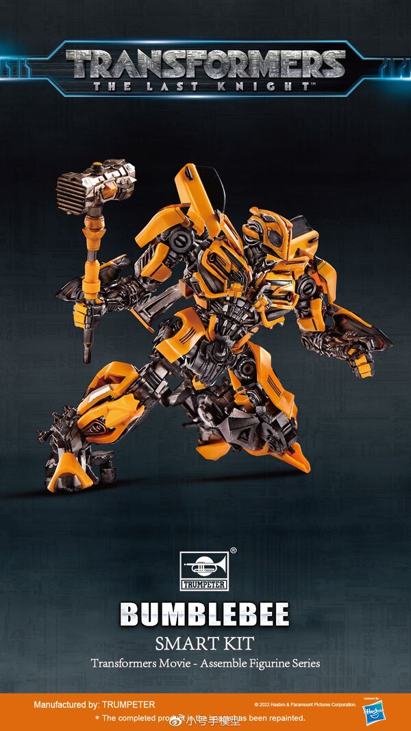 Image Of Trumpeter The Last Knight Bumblebee Model Kit  (6 of 14)
